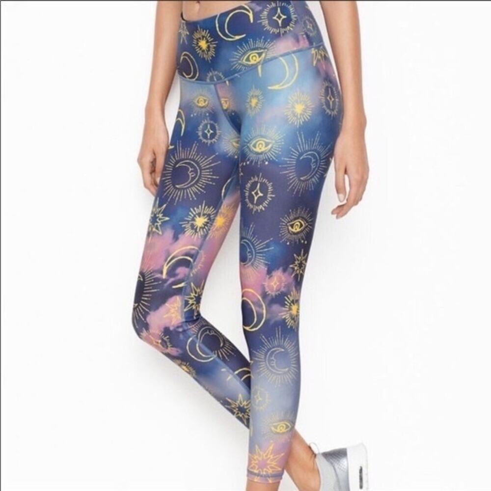 Victoria’s Secret Victoria Sport Tie Dye Celestial Leggings Sz.S